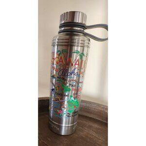 Catstudio 18oz Stainless Steel Thermal Water Bottle With Screw Top Lid Hawaii 🌺